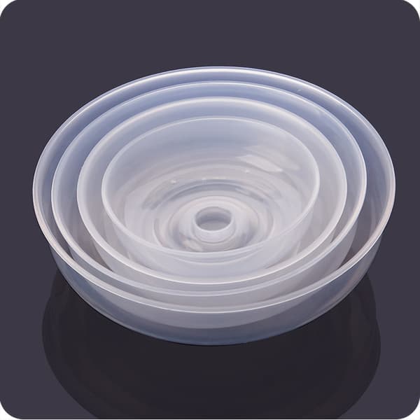 Mikrovågsskydd Transparent PP-material Matlock Greppdesign Säkert Hälsosamt Stort 20 cm
