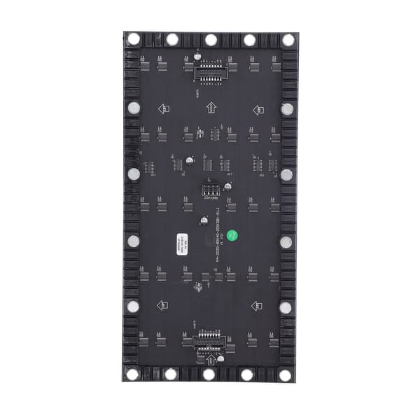 Indendørs Fleksibelt LED Panel Modul Fuld Farve FPCB 80x40 Pixels Skærm DC5V med Bagmagnet