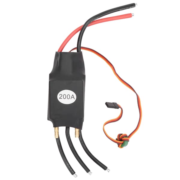 200A Børsteløs væskekølet ESC hastighedsregulator til RC bådmodel