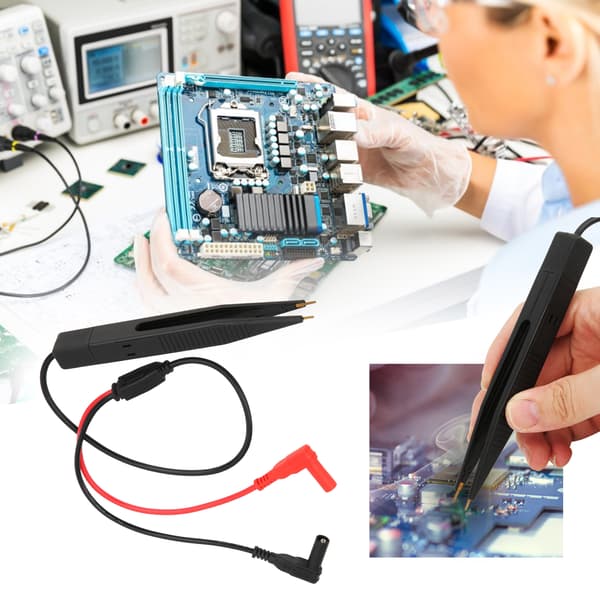 Digitale Multimeter Probe Pincet til SMD Kondensator Induktor Test Pen UA05