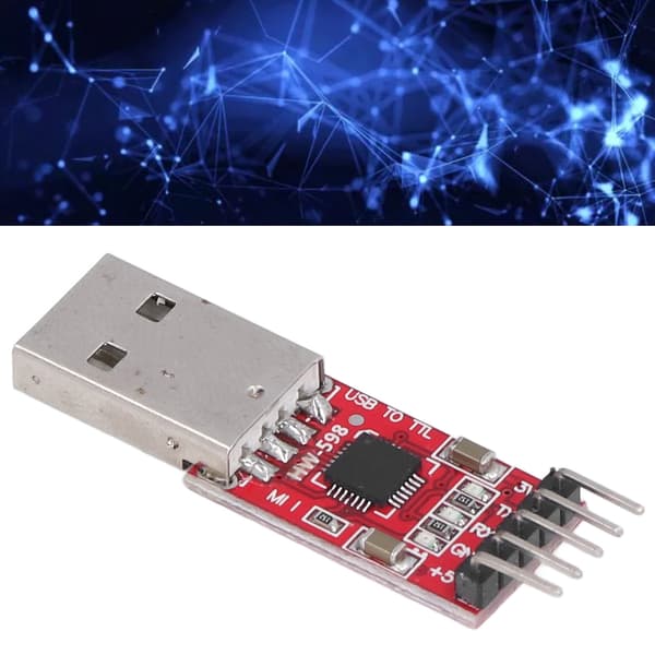 USB til TTL seriel adapter STC programmør hanstik med Dupont-kabler