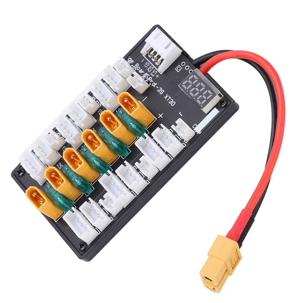 B6 Parallel Opladningskort 1S-3S Silikoneledning JST-adapter til RC LiPo Batteribalanceroplader