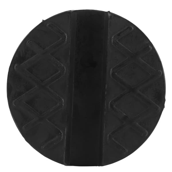 Universal Bil Domkraft Pad Adapter Slitsad Gummi Ram Skydd Stöd 6.5cm Dia
