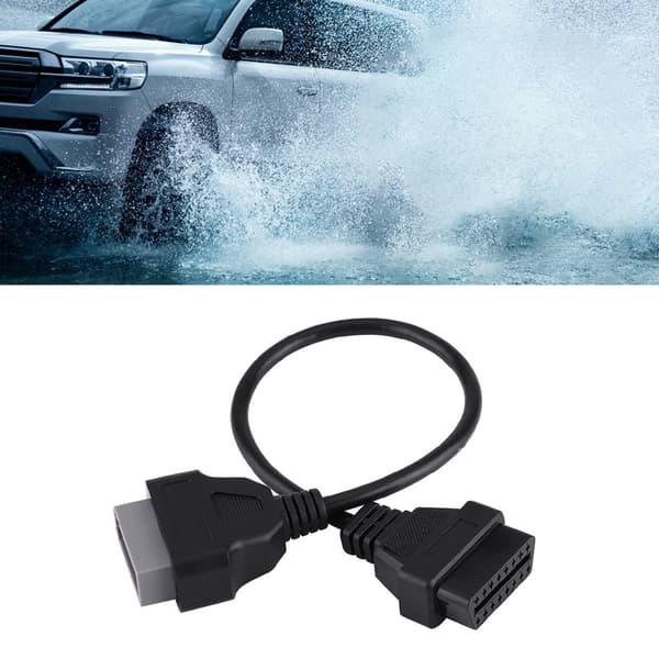 14-bens til 16-bens OBD2-adapterstik Diagnostisk kabel til Nissan