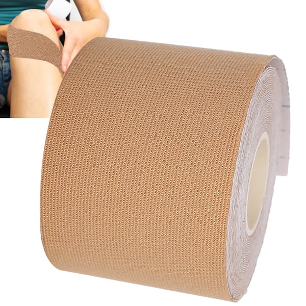 Lihasteippi Urheilu Kinesioteippi Liima Elastinen Lihashoitoteippi Ihonväri 5cm x 5m