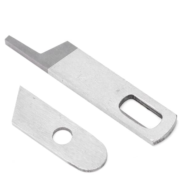 Multifunktionell Overlockkniv Hushålls Overlock Övre & Nedre Knivset Passar för Singer