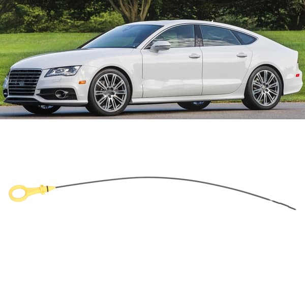 Motoroliepind ABS rustfrit stål niveauindikator til Audi A3 A4 A5 A6 Q3 Q5 TT 2.0