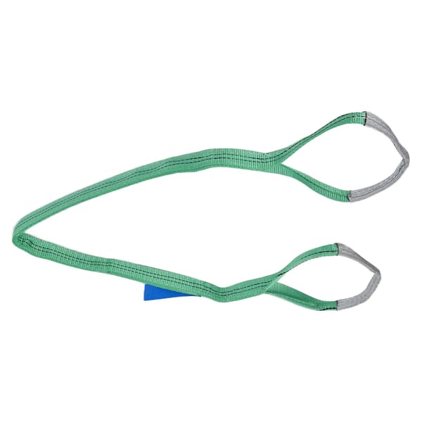 2T Polyester Flad Løftesejl 2M Kran Rigging Stropper Kraftig Web Sling