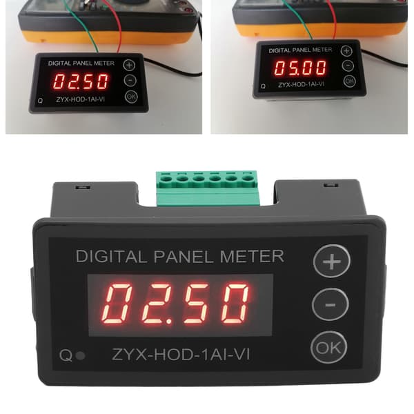 Signalgenerator, justerbar digital strømspændingssimulator, 0-20mA 0-10V 7-28VDC, til LED-test