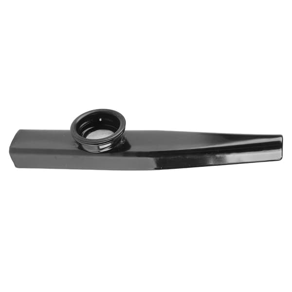Kazoo i aluminiummetall, lätt fickgitarrkompanjon, blåsinstrumentpresent, 1 st