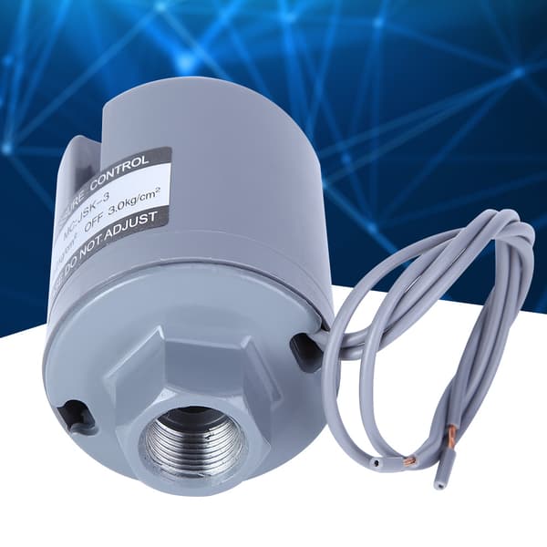 G3/8 Gevindtrykafbryder 16A 220V til automatisk boosterpumpe, 2,2-3,0 kg, hun-controller