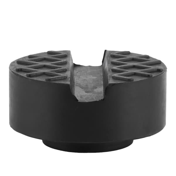 Universal Bil Domkraft Pad Adapter Slitsad Gummi Ram Skydd Stöd 6.5cm Dia