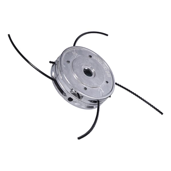 Universal 4-linet trimmershoved i aluminium til 40CC ukrudtsfjerner med lige skaft