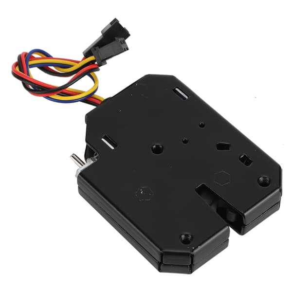 DC 12V 2A Elektromagnetisk Elektrisk Skabslås Boks Lås Stål Sort