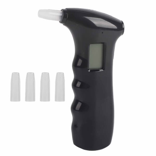 Digital LCD Alkometer Alkoholtester til Politi, Bærbar Professionel Detektor
