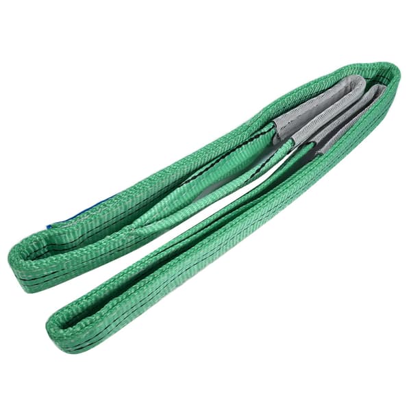 2T Polyester Platt Lyftsling 2M Kran Riggningsband Kraftig Vävsling
