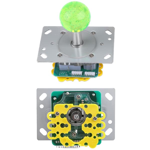 20 DIY LED-oplyste arkadespilknapper 2 joysticks 2 USB-encoder-kit spildele sæt