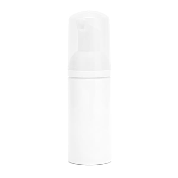 Skummoussepumpflaska påfyllningsbar skummande tvåldispenserflaska för resor 50 ml