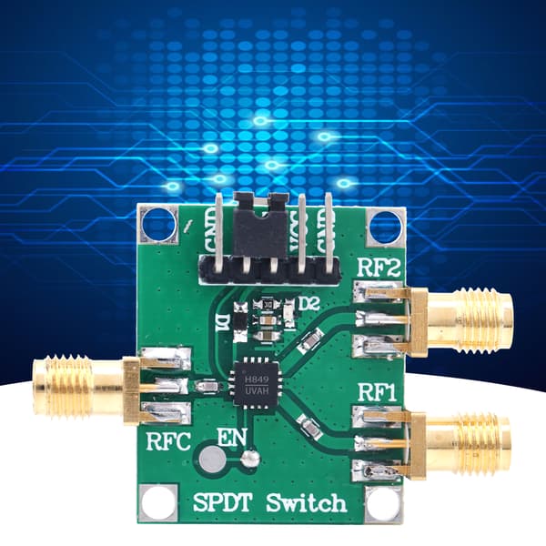 RF-switch SPDT-kort 3-5V 50Ohm SMA-interface HMC849-modul