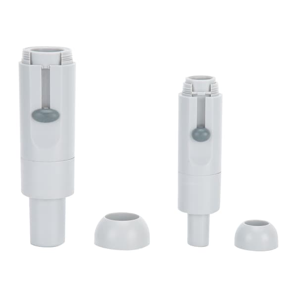 2 st tandvårds-salivsugadapterventiler, svag stark adaptermunstyckessats