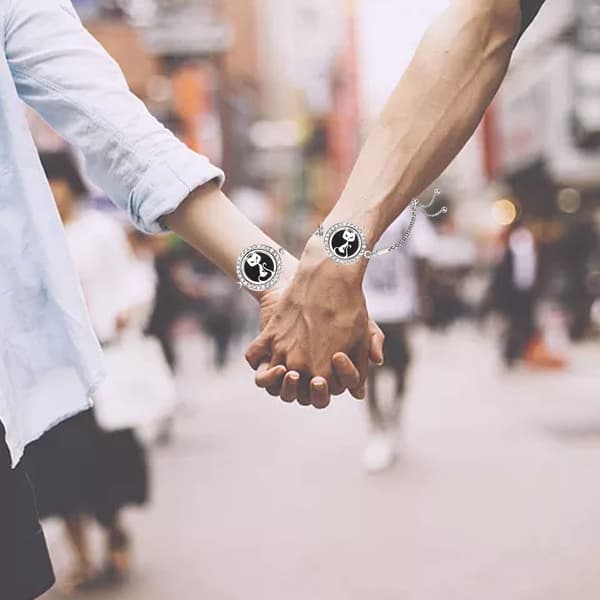 Armbånd til æteriske olier i rustfrit stål Aromaterapi Locket Justerbart armbånd til kvinder og piger