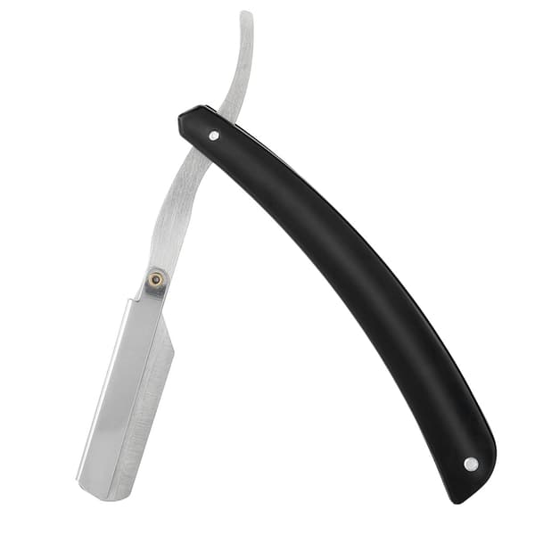Barber Straight Blade Razor Rustfrit Stål Salon Foldebarbering Hårklipningsklipper