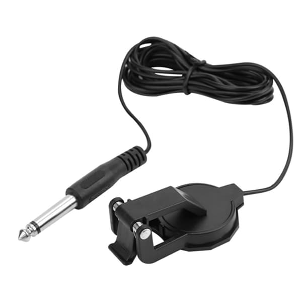 3,5 mm Piezo Pickup Mikrofonklämma för fiol akustisk gitarr