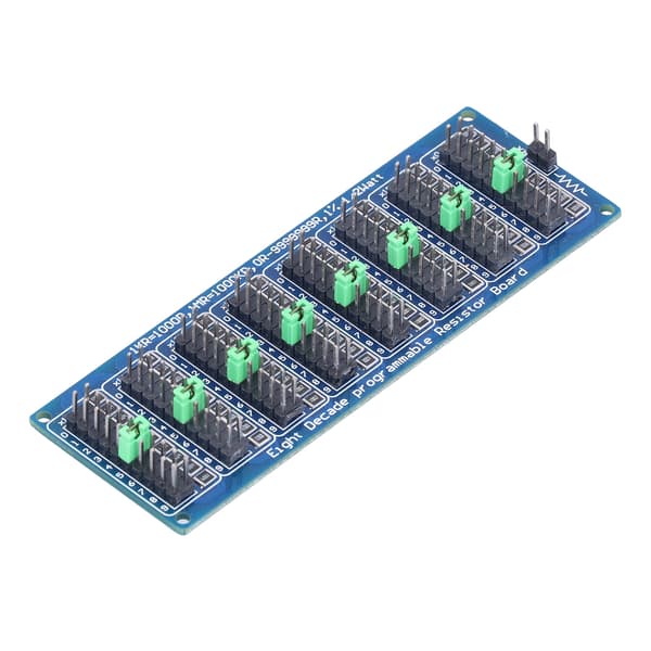 Programmerbar Modstandsplade 0.1Ω-9.999999MΩ 8-kanals Skrueterminalblok Præcisions Elektronisk Modul