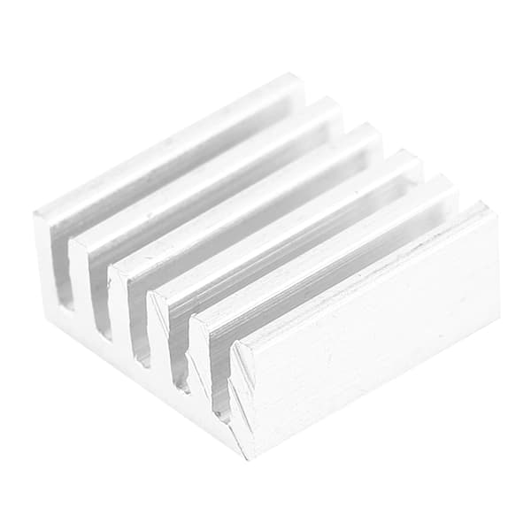 100st 9x4x9mm Kylfläns i Aluminium för Förstärkare PCB MOSFET Ström