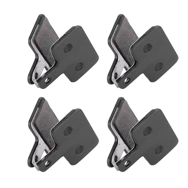 4-pack bromsbelägg i kopparlegering, halvmatt, för MTB-racercykel, cykelbromsdelar