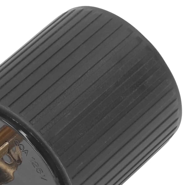 30A 125V Låsepropadapter TT-30P til L5-30P, messingkontakter, til RV- og generatorbrug