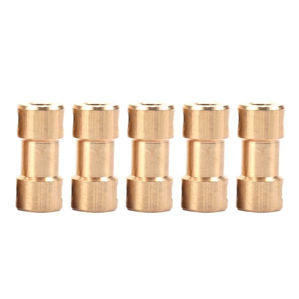 5 stk. kobbermotorakselkobling adaptermuffe, 2,3-4,0 mm overførselsledsæt