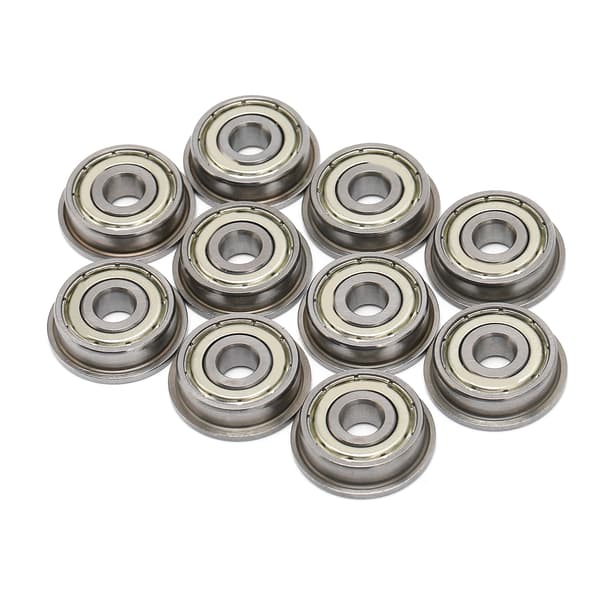 10 stk. mini metal dobbelt afskærmede flangelejer til 3D-printer mekaniske dele