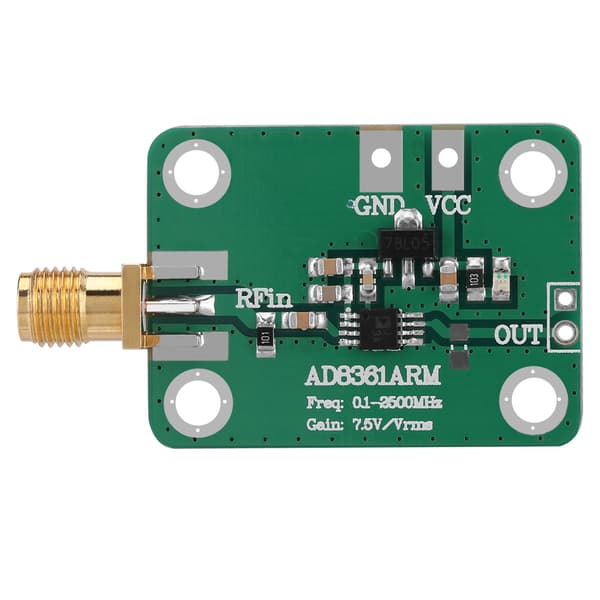 RF-effektdetektormodul AD8361, mikrobølgeamplitudesensor IC, 1-pak