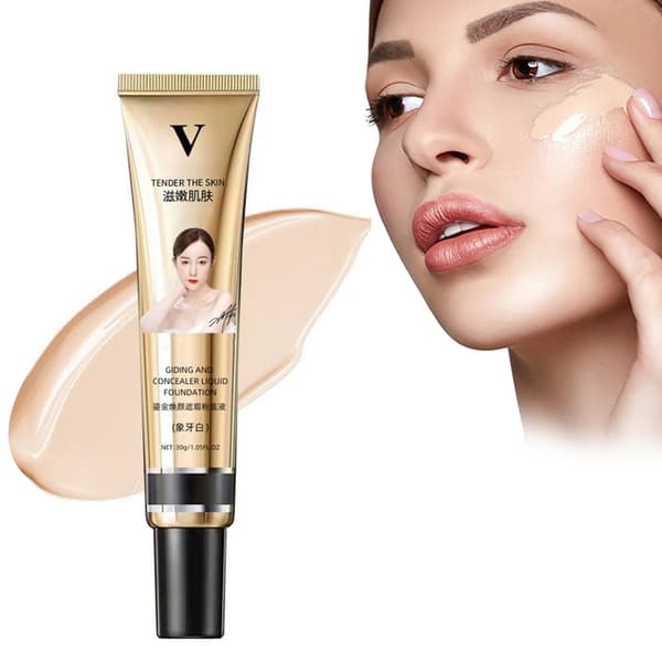 Flydende Fuld Dækning BB Creme Make Up Base Creme Concealer Langtidsholdbar Vandfast Flydende