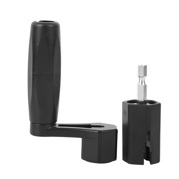 2-pack gitarrsträngvev svart ABS stallbropinneavdragare skruvmejselverktyg
