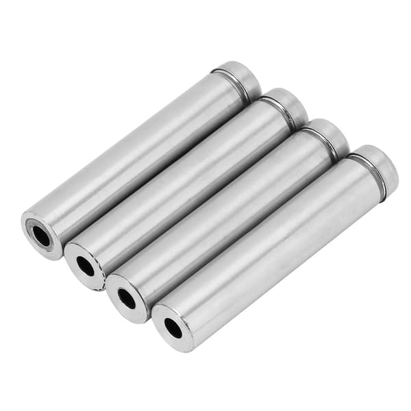 Skiltsholder i rustfrit stål til pigglas, 4-pak, 12x80mm