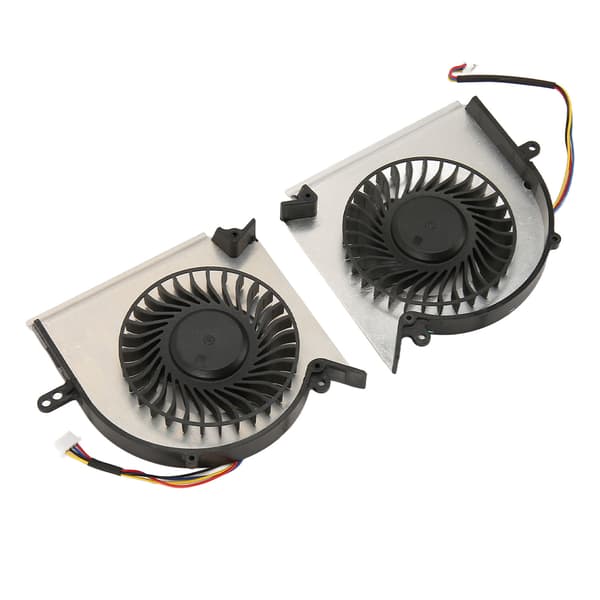 Bærbar køleventilator 4-benet strøm DC5V metalskal ABS letvægts CPU GPU køler til GE63VR MS 16P1 GE73VR MS 17C1