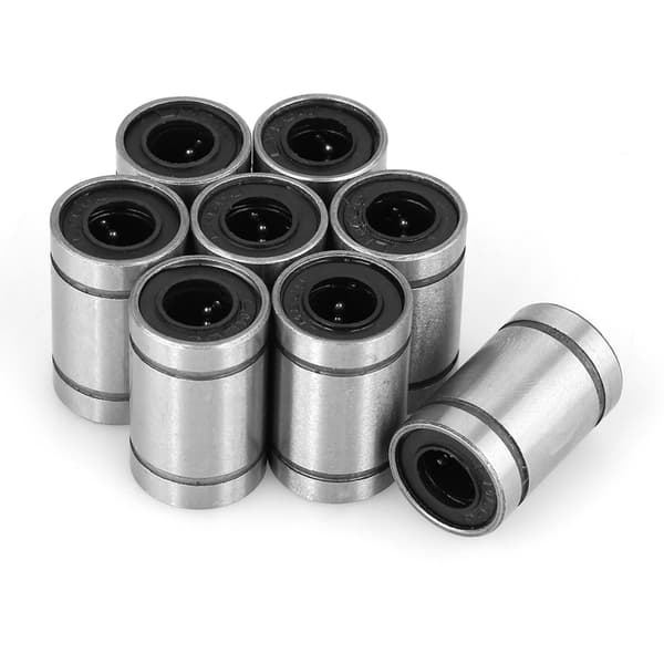 8 stk. LM6UU 6mm lineært kugleleje bøsningssæt til 3D-printer CNC-maskindele