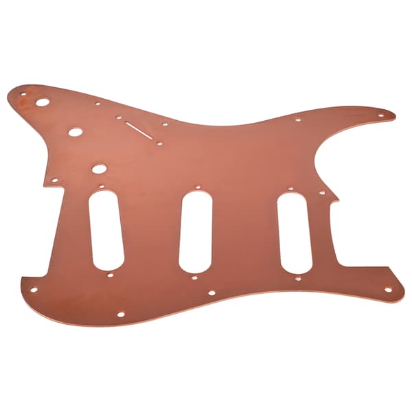 Elgitarr Plektrumskydd Aluminiumlegering Reptålig Platta Frontpanel Skydd Instrumenttillbehör Lila Brons