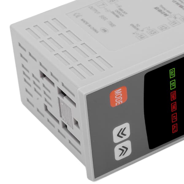 PID Temperaturregulator 7-segment LED Termostat Regulator, AC 100-240V, Industrielt Udstyr