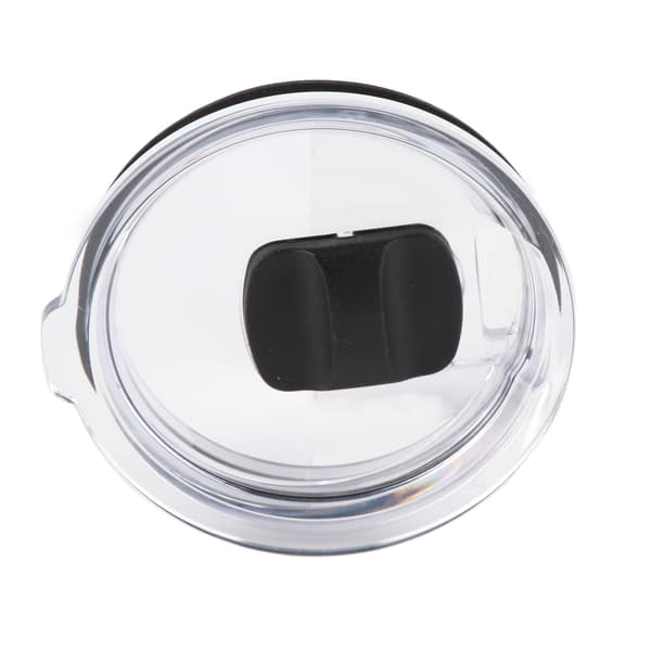 Spildsikkert sort magnetisk låg til 30 oz krus - 93 mm indvendig, 100 mm udvendig diameter