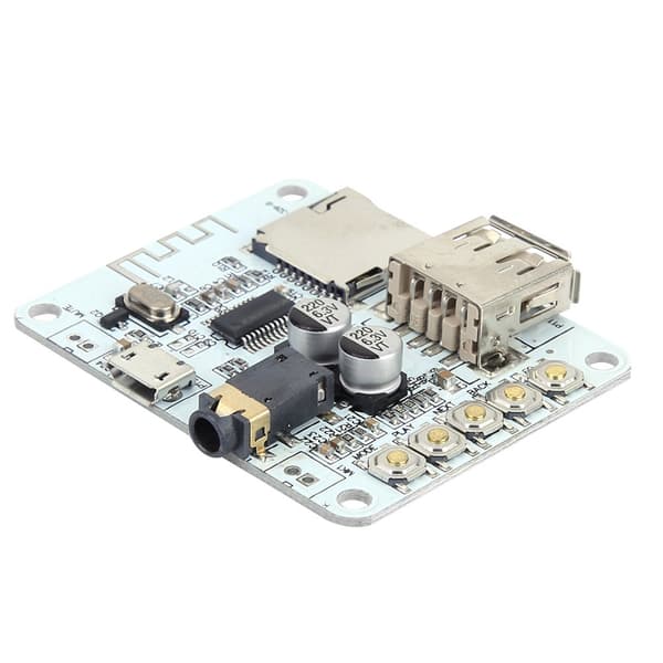 Trådløs Bluetooth 5.0 Stereo Forstærkermodul med USB/TF MP3 WMA WAV FLAC Dekoder