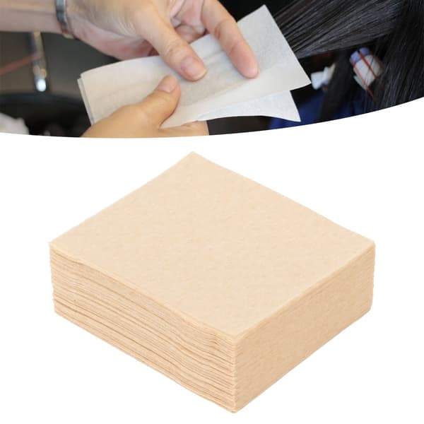 200 ark hårpermanentpapper Engångs ultratunna frisyrstyling lockande andningsbara permanentändpapper