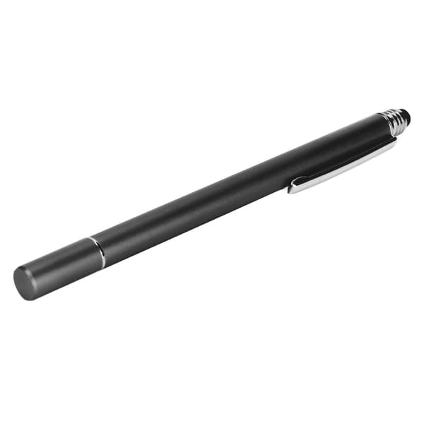 Højfølsom kapacitiv stylus, universel touchpen til telefon og tablet, sort