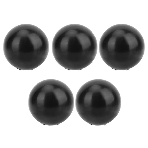 5 stk. sorte runde plastgreb M10x35mm reservedele til værktøjsmaskiner