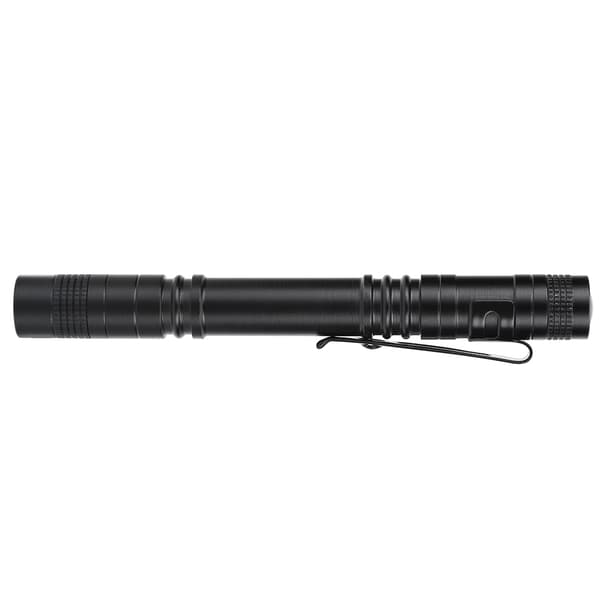 Bærbar Penlight LED Lommelygte, Super Lys til EDC & Camping, Enkeltpakke, Sort