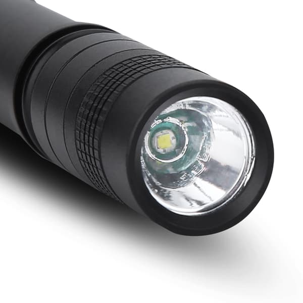 Bærbar Penlight LED Lommelygte, Super Lys til EDC & Camping, Enkeltpakke, Sort