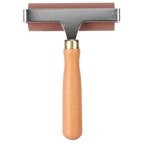 Brayer Blød Fleksibel Robust Holdbar Elastisk Gummirulle til Bogtryk Scrapbøger 10cm