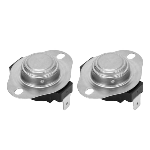 Termostat 2 STK Bimetal Snap Disc Switch 25A 110C 250V Plast Motor Vanddispenser